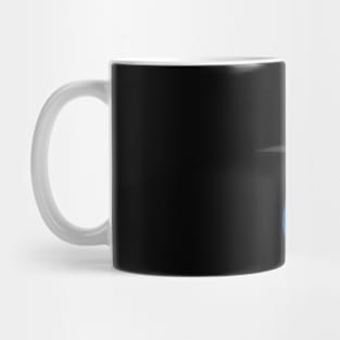 iPhone X black mirror Mug